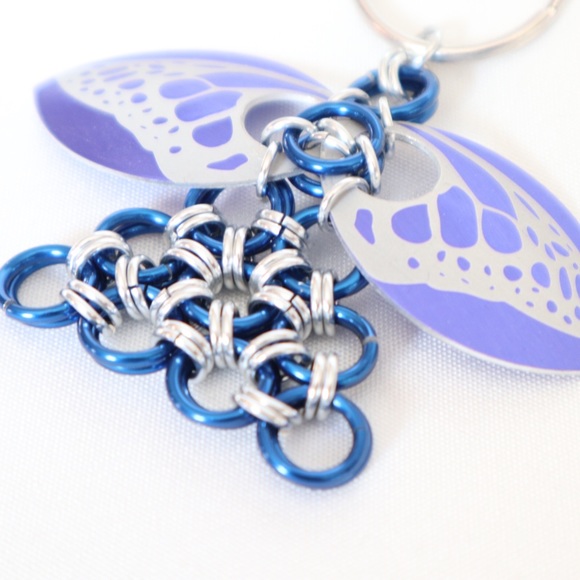 Angel keychain dark blue - Picture 3 of 5